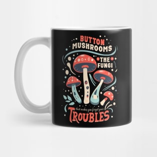 Button Mushroom Mug